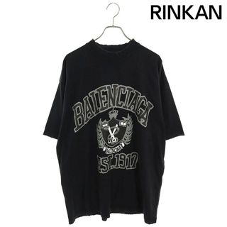 バレンシアガ(Balenciaga)のバレンシアガ  24SS  739784 TOVK1 カレッジペイントロゴTシャツ メンズ XL(Tシャツ/カットソー(半袖/袖なし))