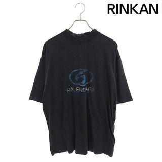 バレンシアガ(Balenciaga)のバレンシアガ  24SS  764235 TPVM3 ミディアムフィットダメージ加工Tシャツ メンズ S(Tシャツ/カットソー(半袖/袖なし))