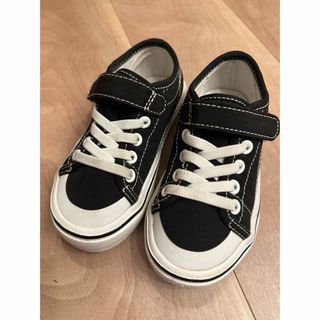 ヴァンズ(VANS)のバンズ　VANS スニーカー　黒　16センチ(スニーカー)