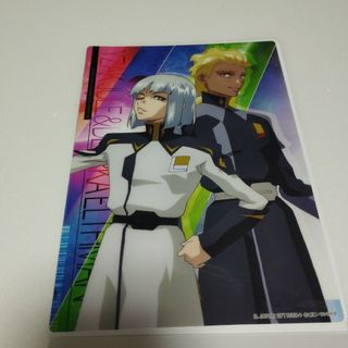 ガンダム  クリアビジュアルポスター イザーク ディアッカ　ガンダムSEED(キャラクターグッズ)