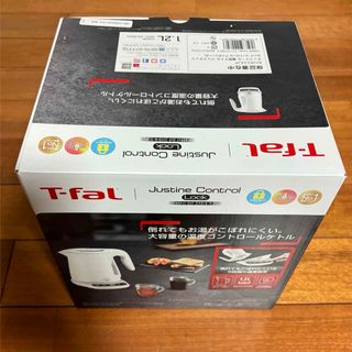 ティファール(T-fal)の母の日に　新品ティファール 電気ケトルジャスティン ロックコントロール1.2L (電気ケトル)