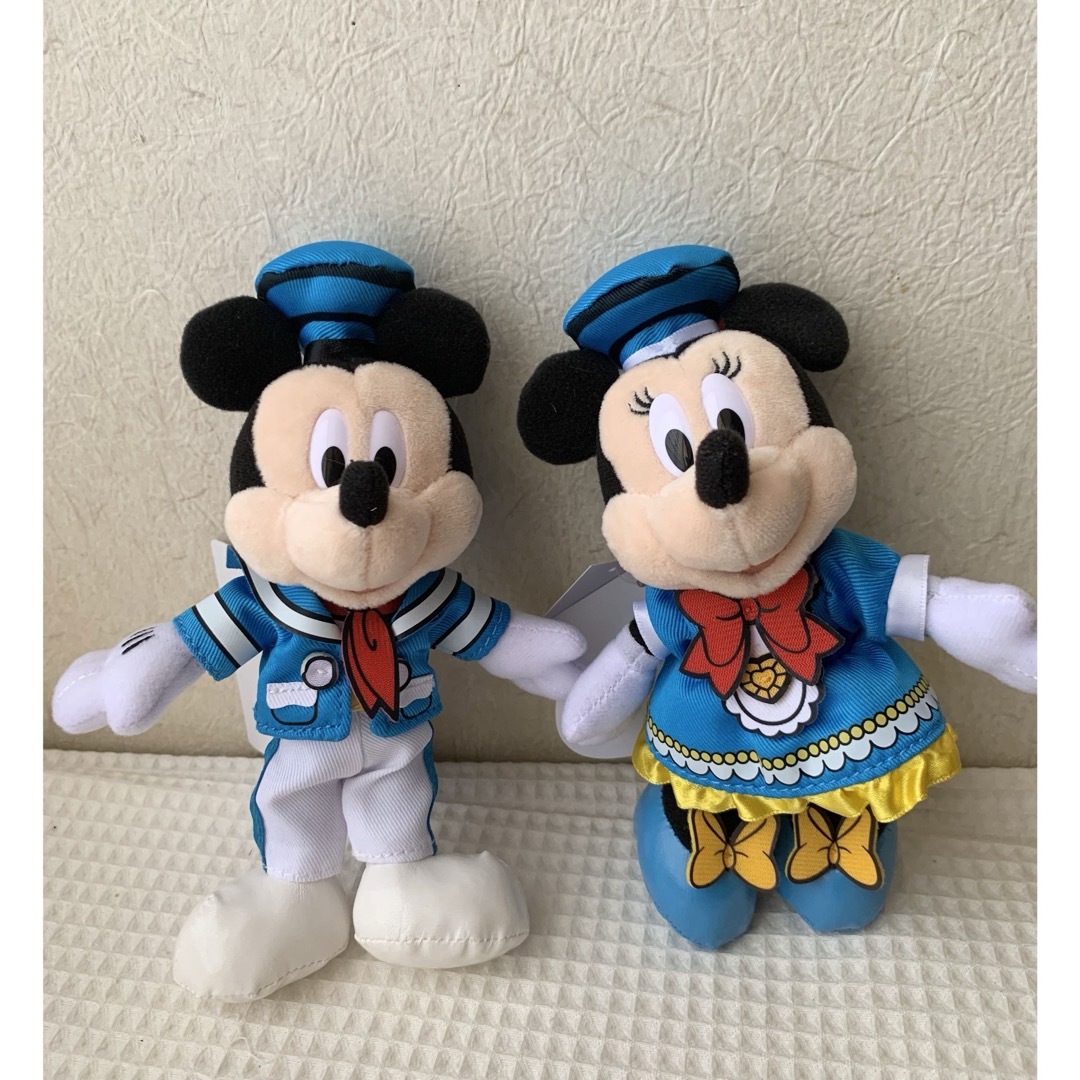 Disney(ディズニー)のパルパルーザ　クワッキーダックシティ　ミッキー ミニー　ぬいぐるみバッジ エンタメ/ホビーのおもちゃ/ぬいぐるみ(ぬいぐるみ)の商品写真