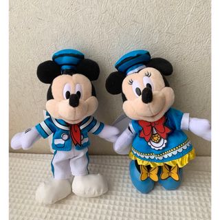 ディズニー(Disney)のパルパルーザ　クワッキーダックシティ　ミッキー ミニー　ぬいぐるみバッジ(ぬいぐるみ)