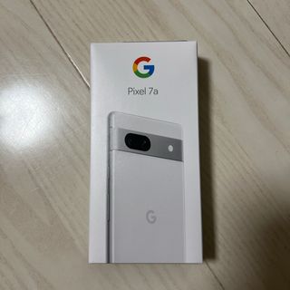 グーグルピクセル(Google Pixel)の【新品未使用】Google Pixel 7a 128GB Snow(スマートフォン本体)