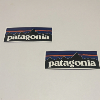 パタゴニア(patagonia)の管理番号-キャンプ-14防水ステッカー　PATAGONIA パタゴニア2枚セット(ステッカー)