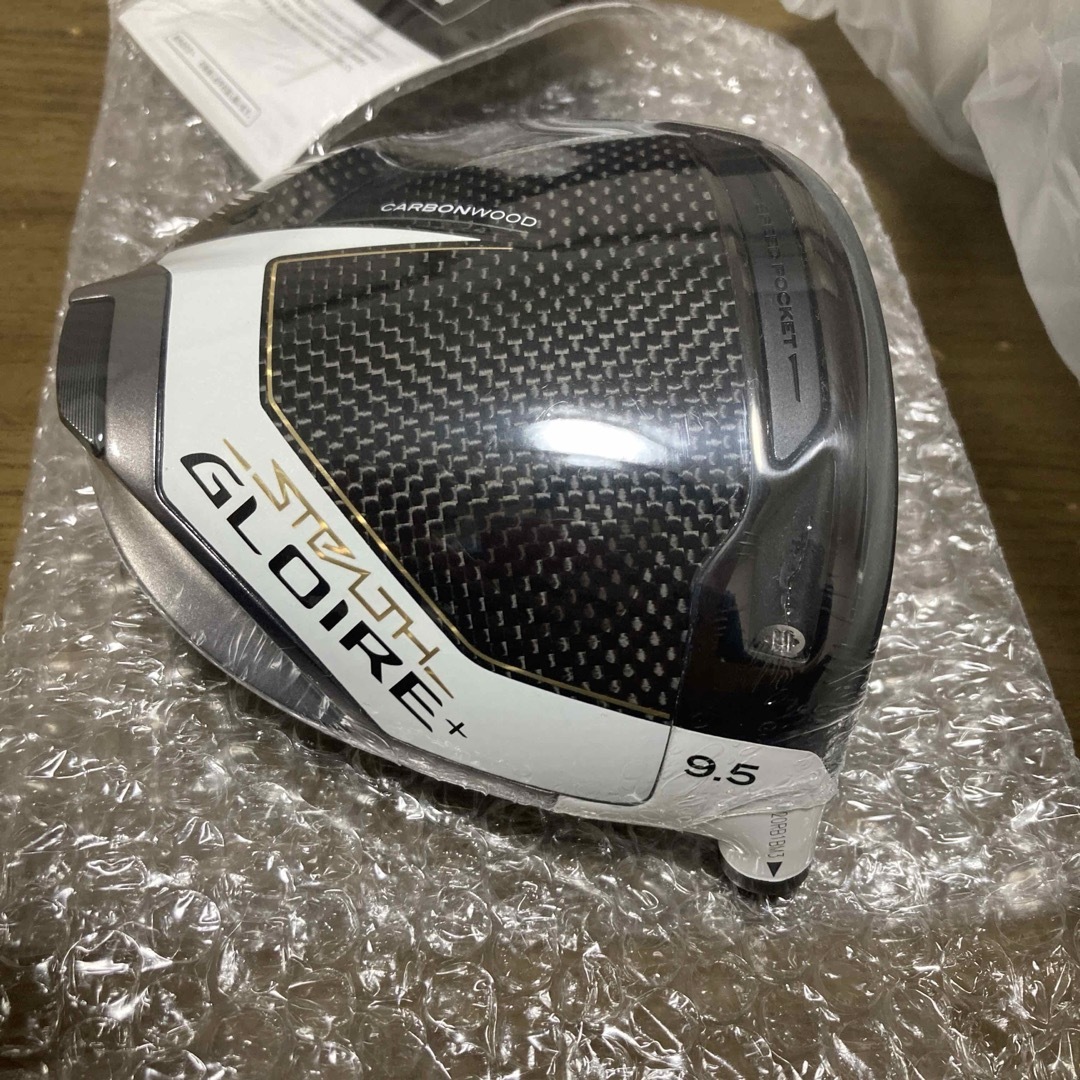 TaylorMade(テーラーメイド)のテーラーメイド　ドライバーヘッド　ステルス グローレ プラス 9.5° 　新品 スポーツ/アウトドアのゴルフ(クラブ)の商品写真