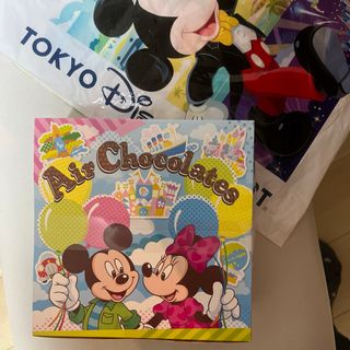 ディズニー(Disney)のディズニーランド　おみやげ　エアチョコレート　袋付き　送料無料(キャラクターグッズ)