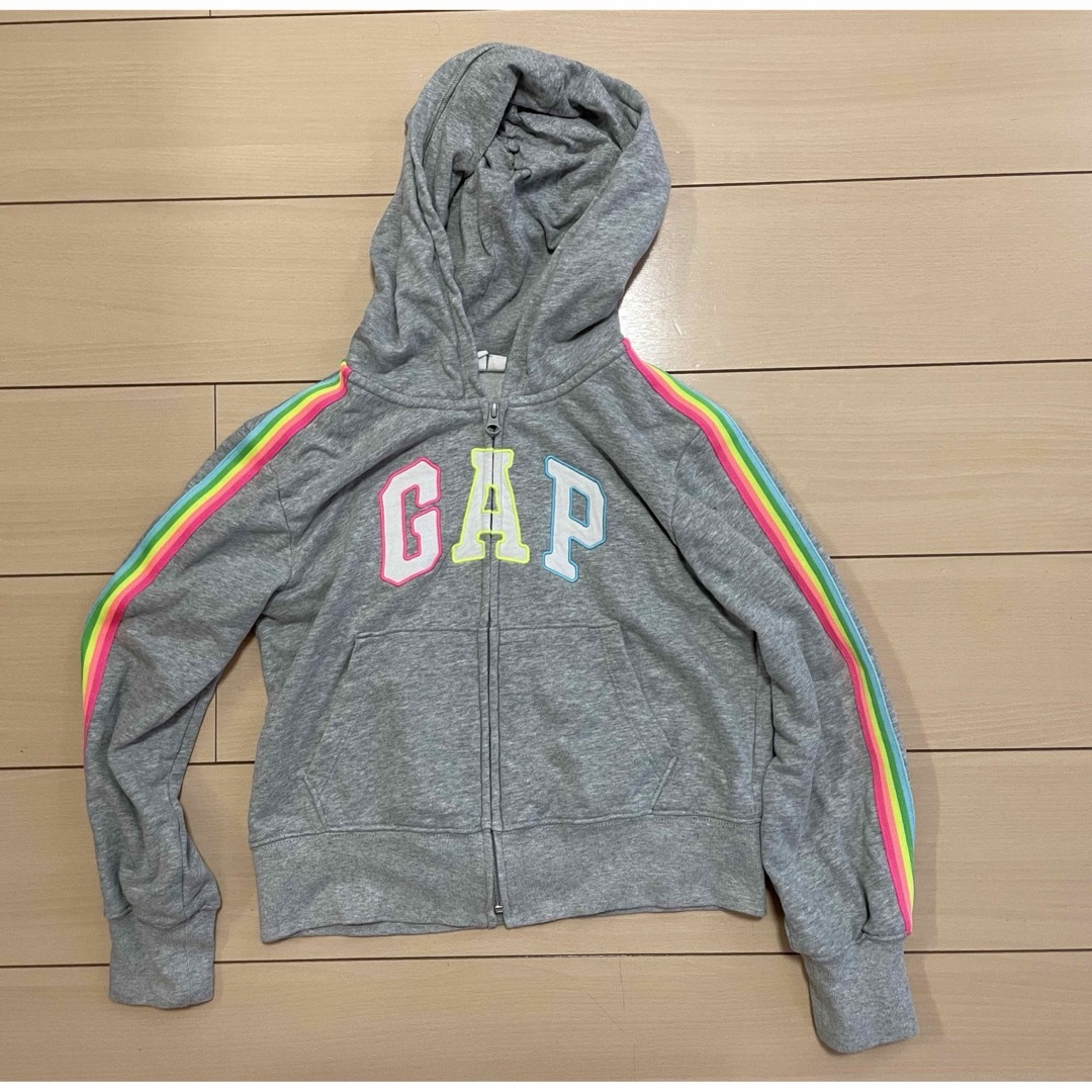 GAP(ギャップ)のGAPガールズセットアップスウェット　150 キッズ/ベビー/マタニティのキッズ服女の子用(90cm~)(ジャケット/上着)の商品写真