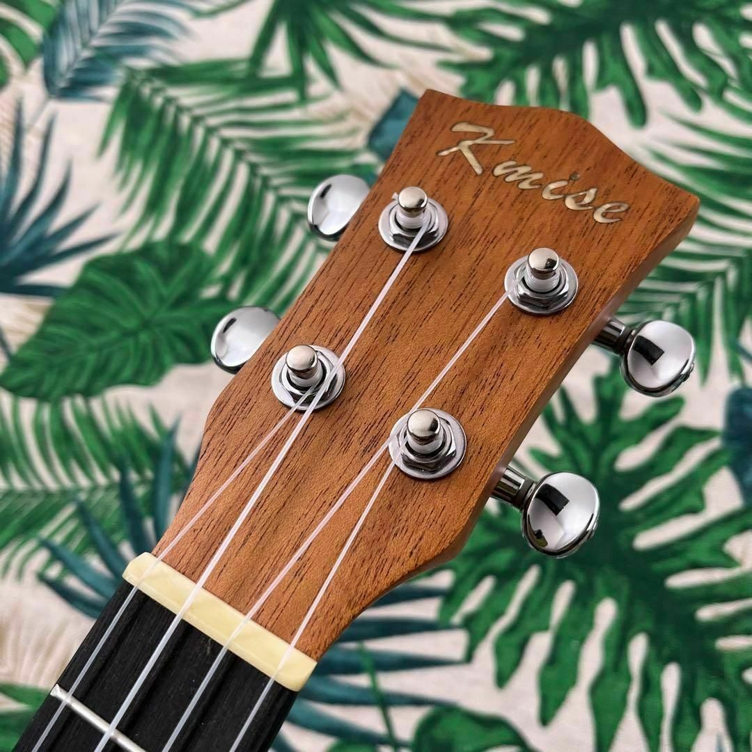 【Kmise ukulele】スプルース単板のエレキ・コンサートウクレレ 楽器のウクレレ(コンサートウクレレ)の商品写真