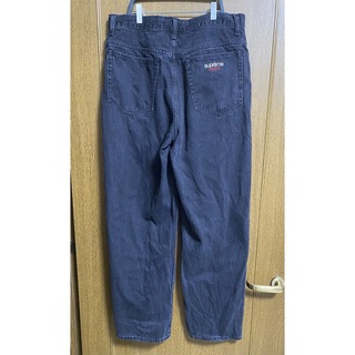 supreme baggy jean 24ss 黒　30boxlogoc