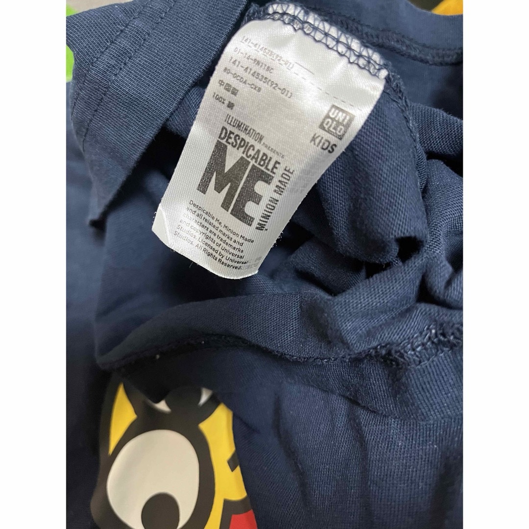 UNIQLO(ユニクロ)のミニオンズ　Tシャツ　110 キッズ　ユニクロUT キッズ/ベビー/マタニティのキッズ服男の子用(90cm~)(Tシャツ/カットソー)の商品写真