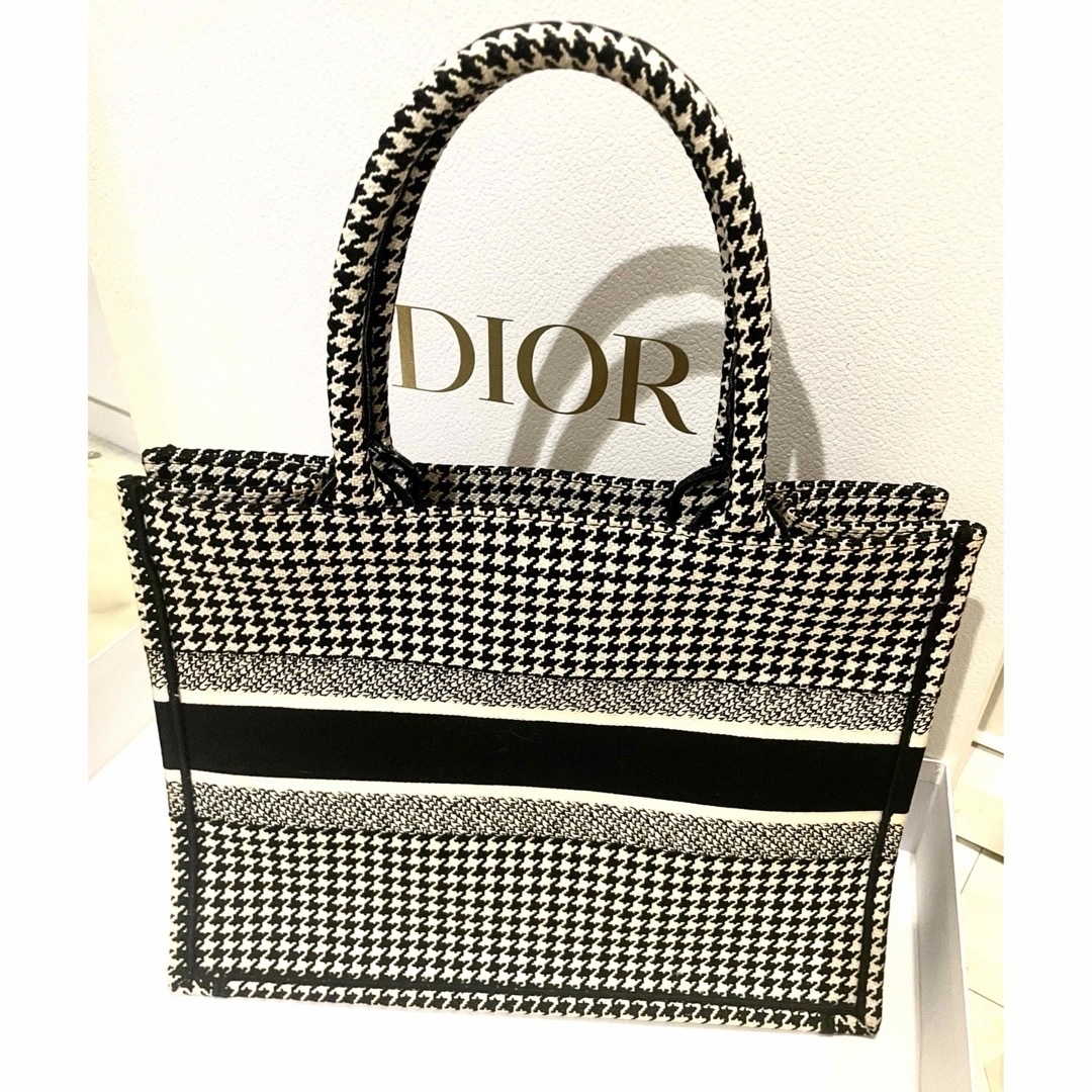 Dior ✧︎ 千鳥柄ブックトート - トートバッグ Dior ✧︎ 千鳥柄ブックトート - トートバッグ