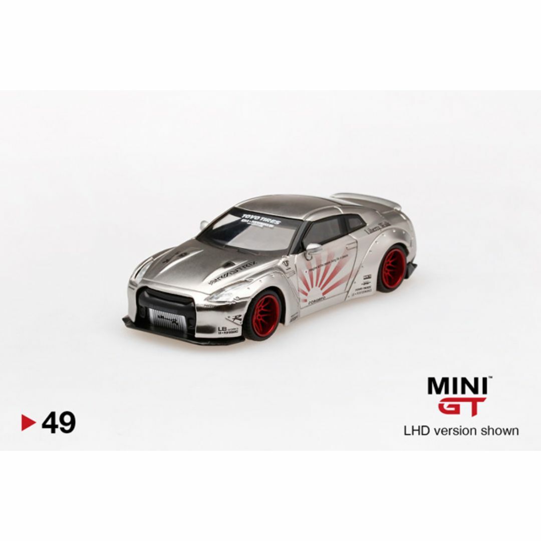 49右2 MINI GT 1/64 日産 GT-R R35 スカイラインドリフト エンタメ/ホビーのおもちゃ/ぬいぐるみ(ミニカー)の商品写真