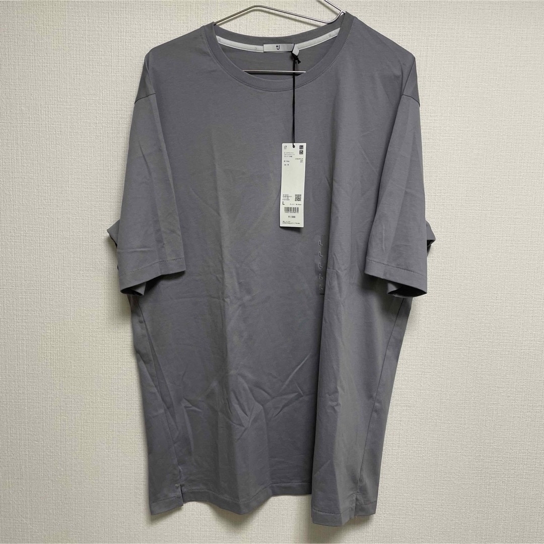 UNIQLO(ユニクロ)の【新品】 UNIQLO +J スーピマコットンクルーT L 、ポロシャツ L メンズのトップス(Tシャツ/カットソー(半袖/袖なし))の商品写真
