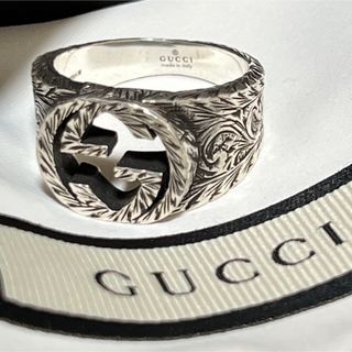 グッチ(Gucci)のGUCCI リング21号【美品】グッチ インターロッキングG(リング(指輪))