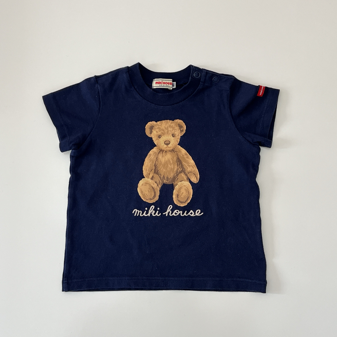 mikihouse(ミキハウス)のミキハウス ベアー Tシャツ キッズ/ベビー/マタニティのベビー服(~85cm)(Ｔシャツ)の商品写真