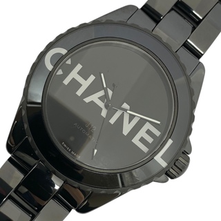 シャネル(CHANEL)の　シャネル CHANEL J12 ウォンテッド ドゥ シャネル H7418 ブラック セラミック 自動巻き メンズ 腕時計(その他)
