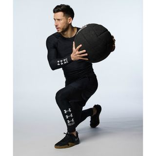 アンダーアーマー(UNDER ARMOUR)のアンダーアーマー　ロングタイツ  ヒートギアアーマー ノベルティ レギンス (レギンス/スパッツ)