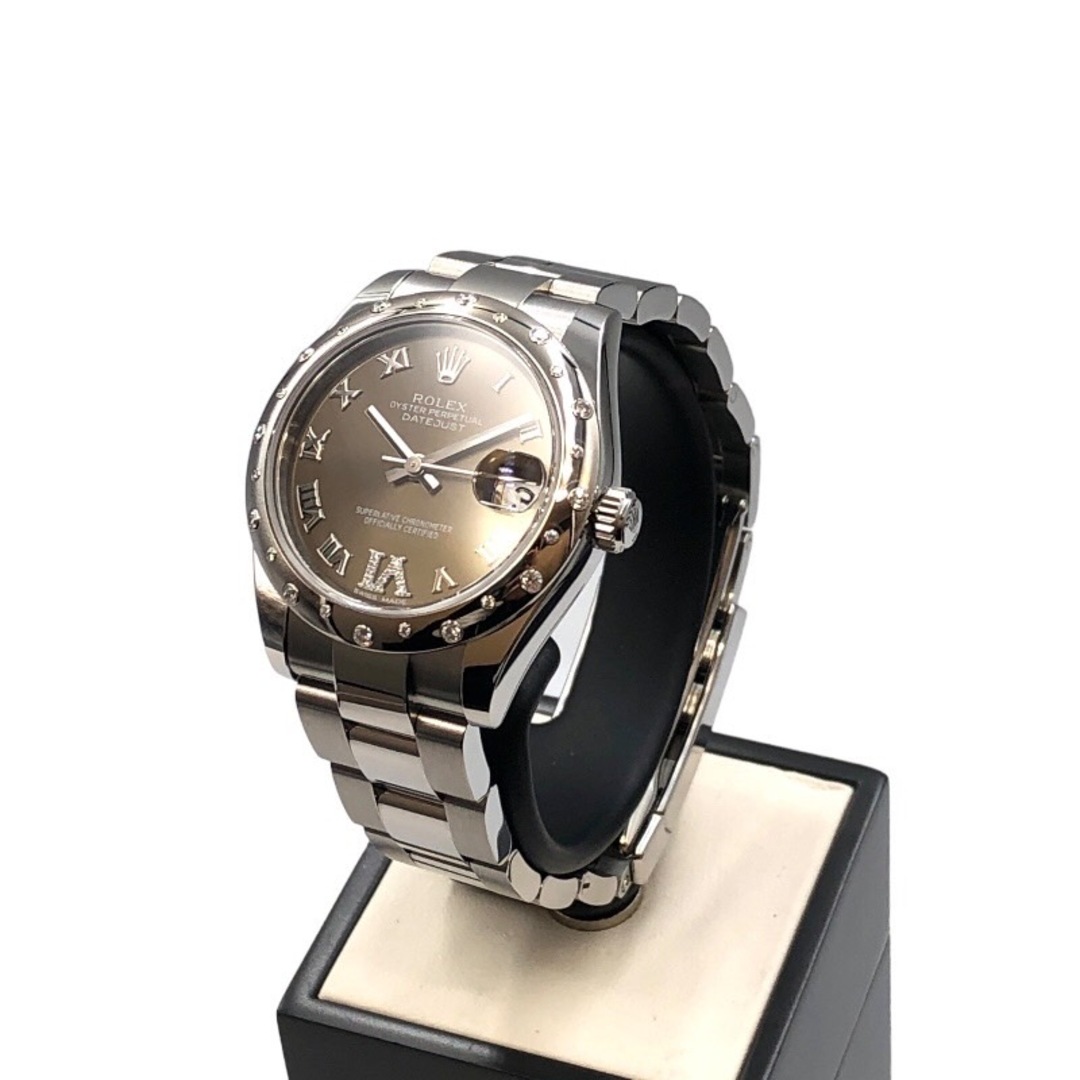 ROLEX(ロレックス)の　ロレックス ROLEX デイトジャスト31 178344 ブラウン SS/WG レディース 腕時計 レディースのファッション小物(腕時計)の商品写真