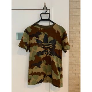 アディダス(adidas)のadidas 迷彩　Tシャツ　美品　M オールド(Tシャツ/カットソー(半袖/袖なし))