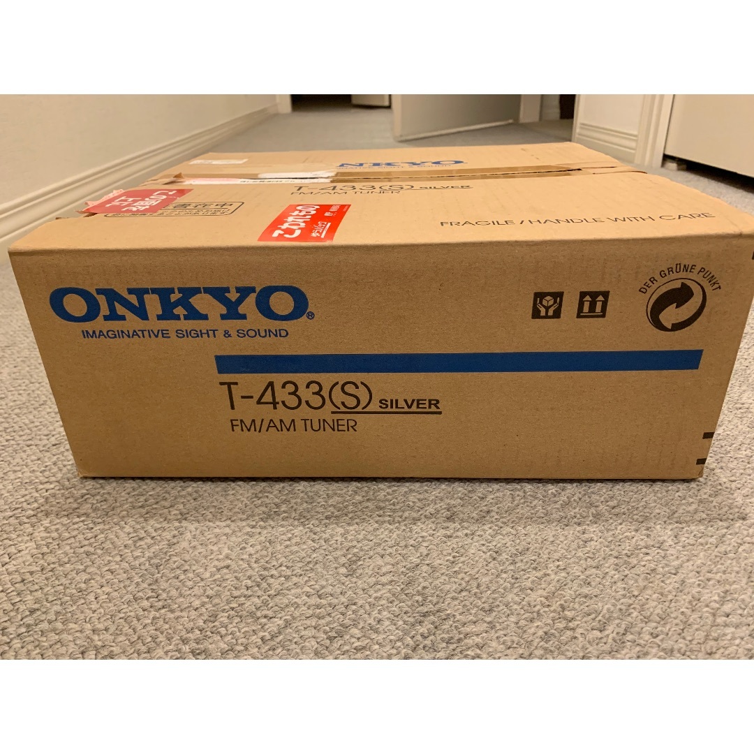 ONKYO(オンキヨー)の【新品】FM/AM チューナー＆マスターコントロール スマホ/家電/カメラのオーディオ機器(その他)の商品写真