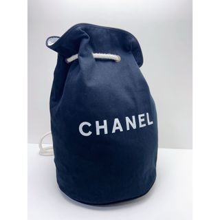 シャネル(CHANEL)のF648 美品 シャネル 巾着 リュック ワンショルダーバッグ(リュック/バックパック)