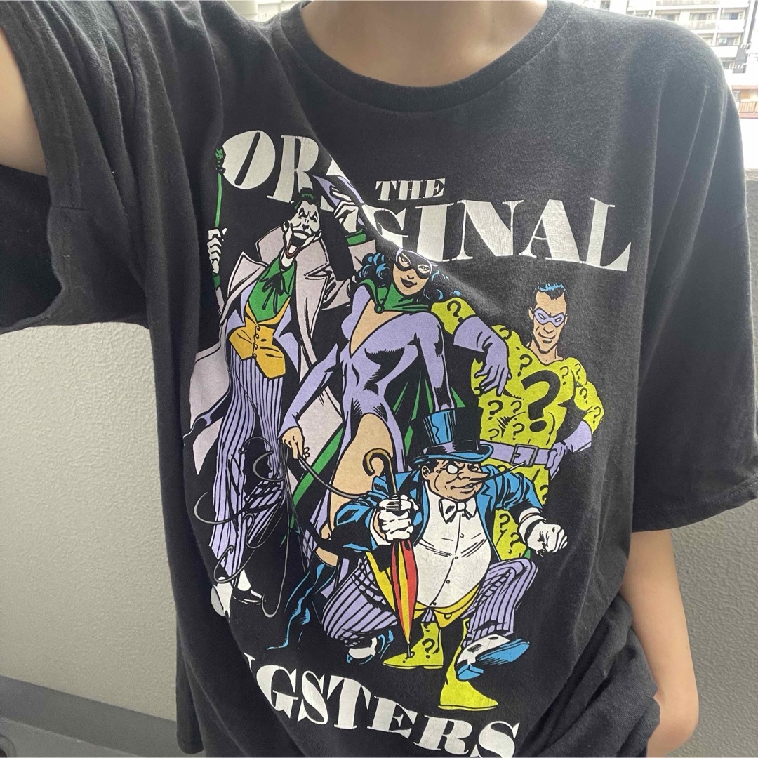 DCCOMICバッドマンtシャツ古着ジョーカームービーtキャットウーマンペンギン メンズのトップス(Tシャツ/カットソー(半袖/袖なし))の商品写真