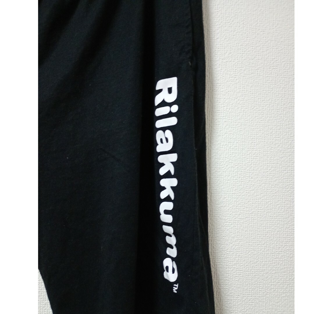 かめかめこ様専リラックマ　 Rilakuma  ハーフパンツ 4L ブラック　黒 レディースのパンツ(ハーフパンツ)の商品写真