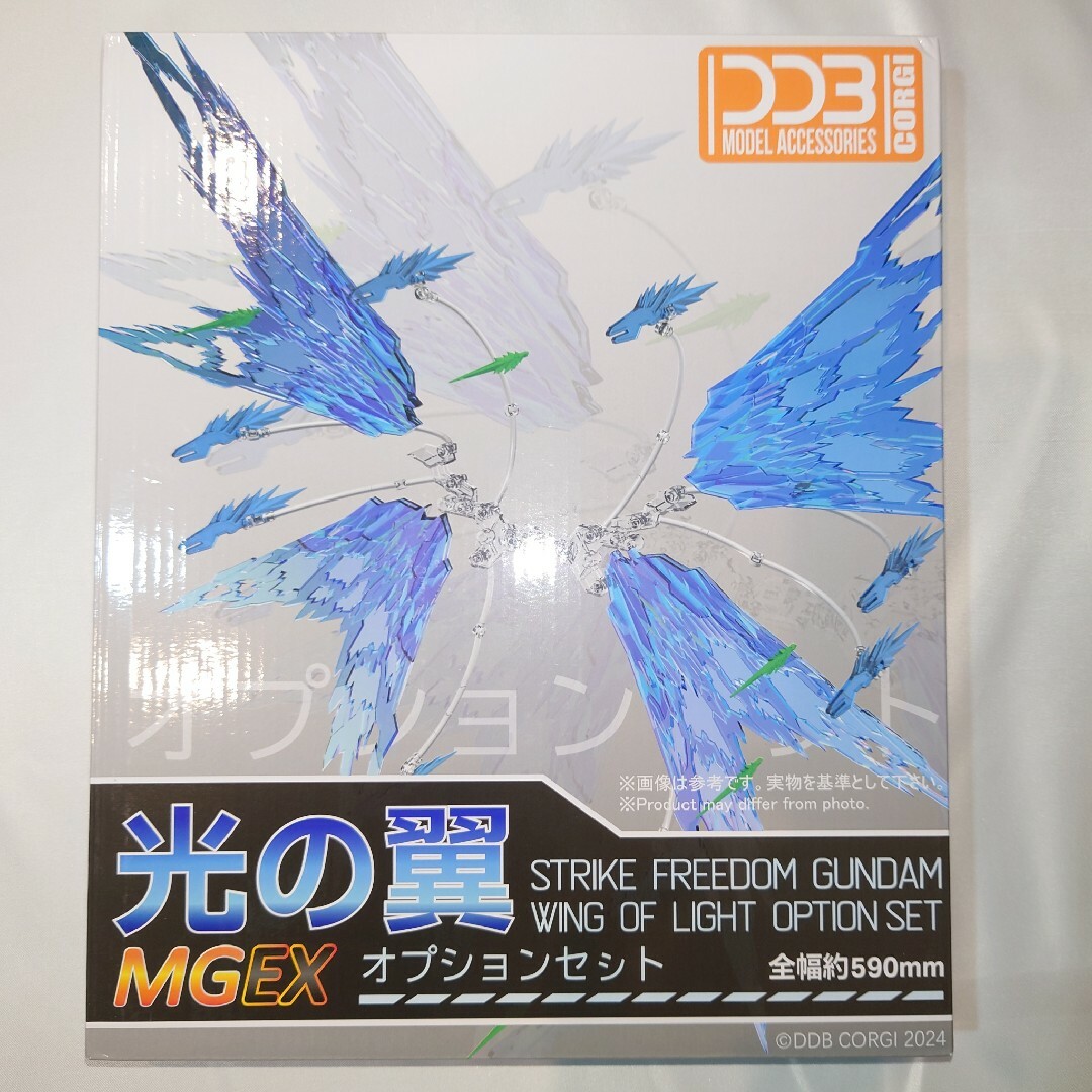 MGEX 1/100 ストライクフリーダムガンダム 光の翼 エンタメ/ホビーのおもちゃ/ぬいぐるみ(模型/プラモデル)の商品写真