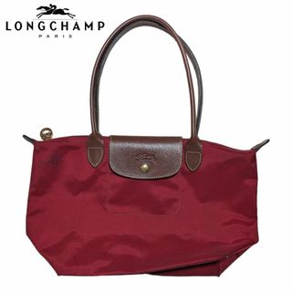 ロンシャン(LONGCHAMP)のLONGCHAMP PARIS レッド プリア―ジュ トート ハンドバッグ(ハンドバッグ)