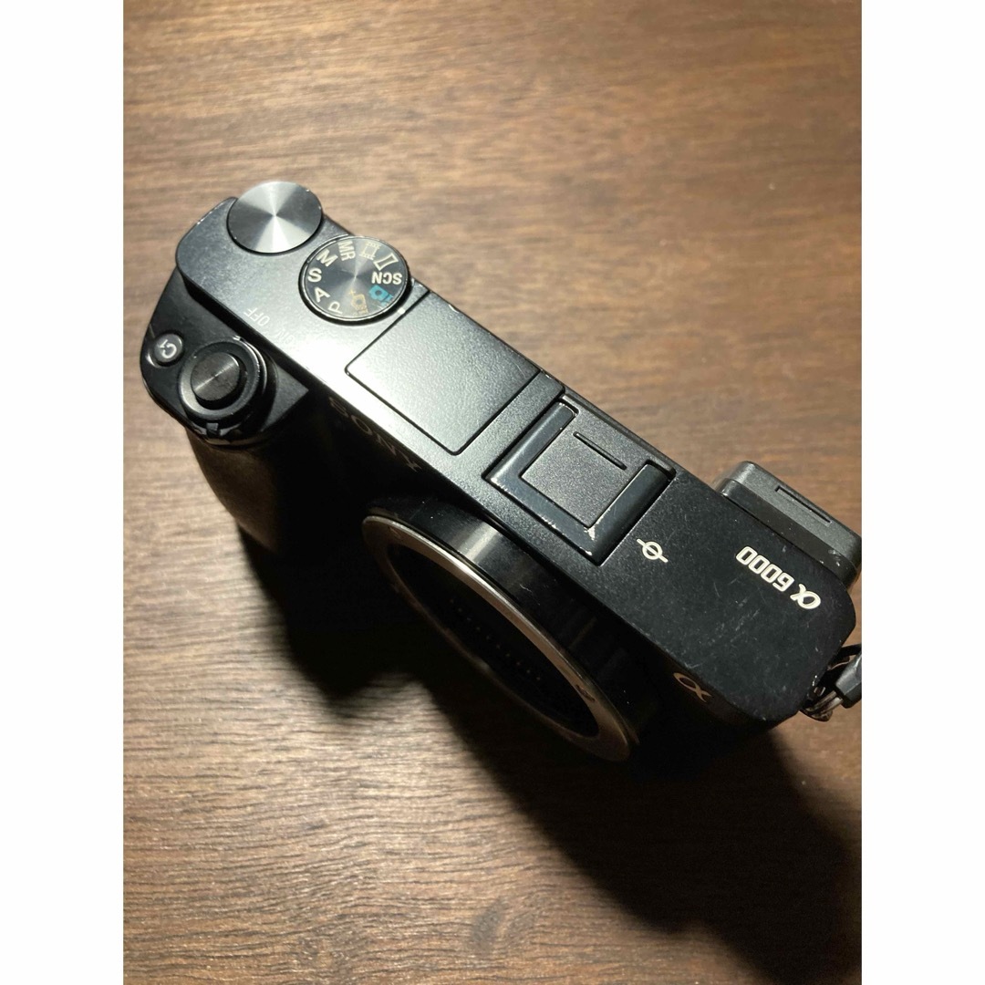 消費税無し 動作品】SONY α6000 ILCE-6000 ブラック 本体のみ デジタルカメラ