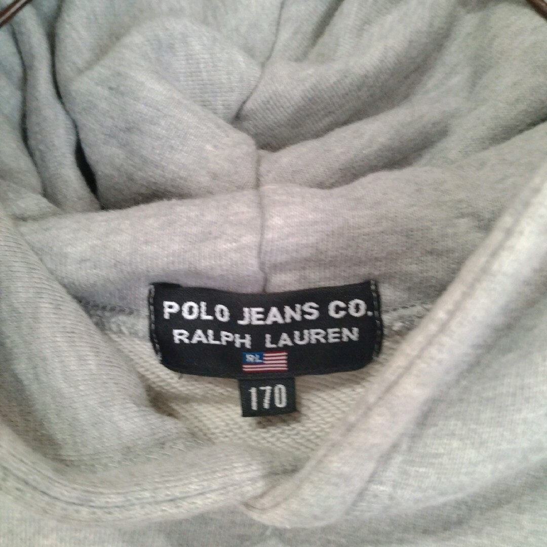 POLO RALPH LAUREN(ポロラルフローレン)のPOLO　JEANS　CO RALPH　LAUREN　ノースリーブ　パーカー メンズのトップス(パーカー)の商品写真