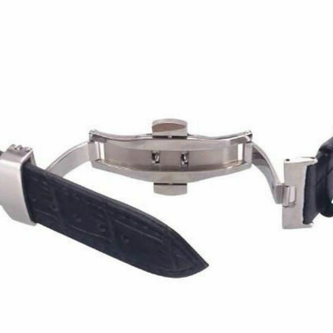 腕時計ベルト レザーベルト 交換用バンド ブラウン 20mm ブラウン 工具付き メンズの時計(レザーベルト)の商品写真