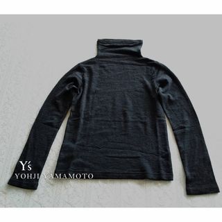 ヨウジヤマモト(Yohji Yamamoto)のYohji Yamamoto ヨウジヤマモト　長袖カットソー　チャコール(カットソー(長袖/七分))