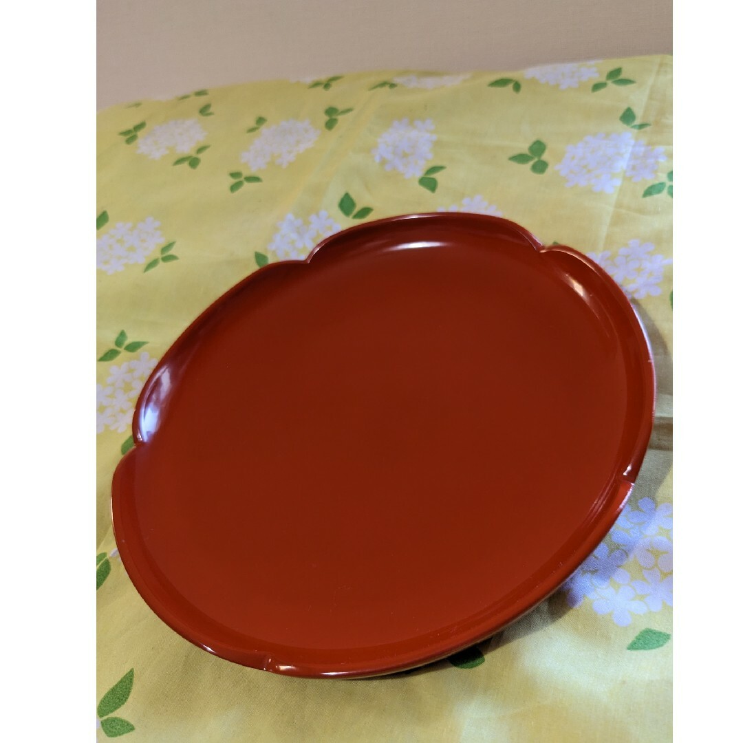 漆器　花びら インテリア/住まい/日用品のキッチン/食器(食器)の商品写真