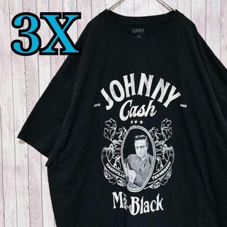 古着 Johnny Cash ジョニー・キャッシュ バンドTシャツ　輸入品　半袖(Tシャツ/カットソー(半袖/袖なし))