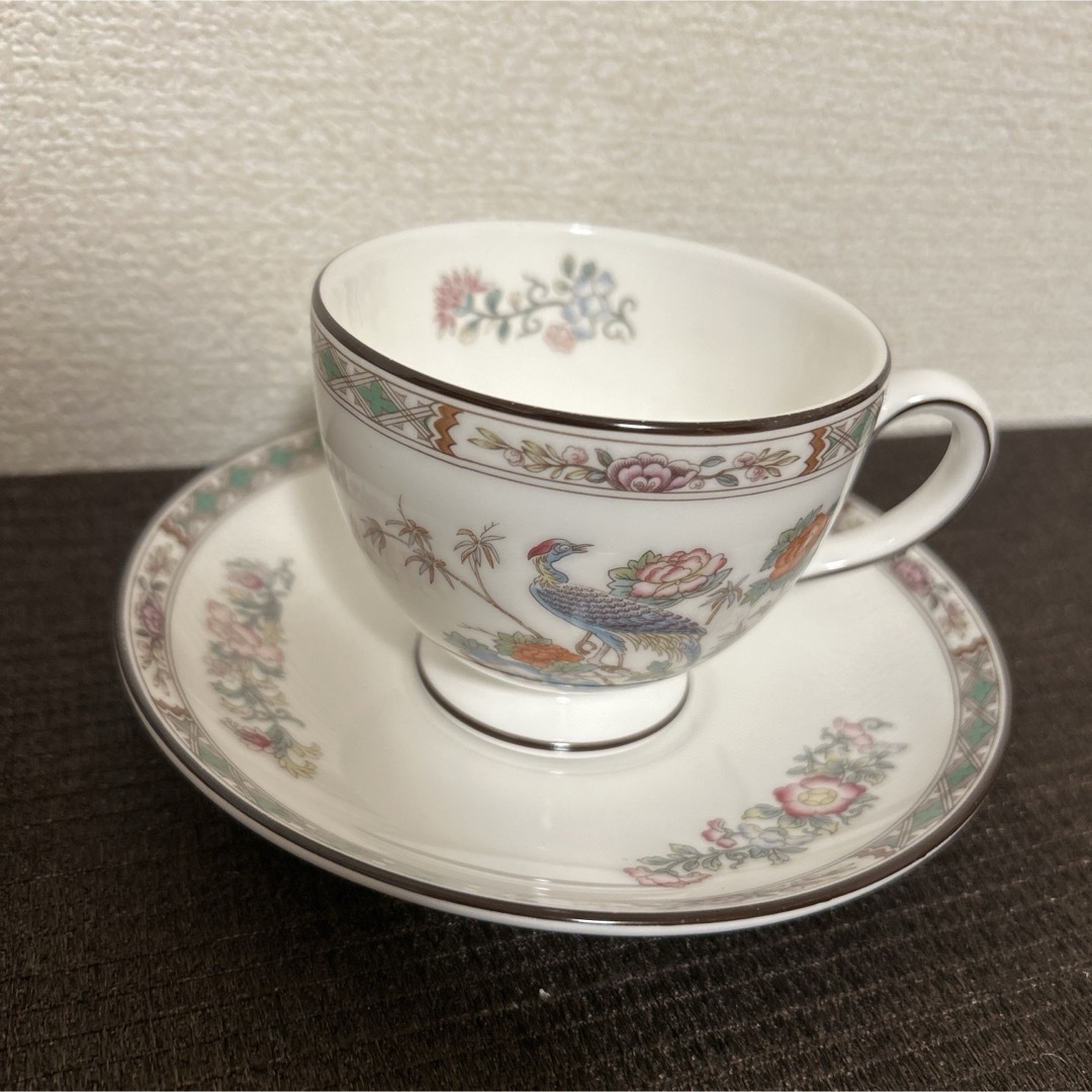 WEDGWOOD(ウェッジウッド)のウェッジウッド　クタニクレーン　リー　カップ&ソーサー インテリア/住まい/日用品のキッチン/食器(グラス/カップ)の商品写真