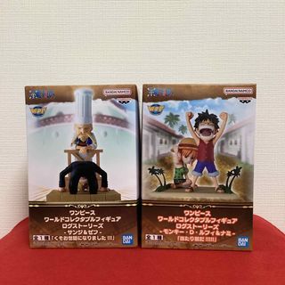 ワンピース(ONE PIECE)のワンピース　WCF  ログストーリーズ　ーサンジ&ゼフー　ールフィ&ナミー(キャラクターグッズ)