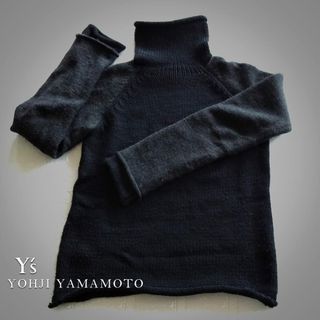 ヨウジヤマモト(Yohji Yamamoto)のYohji Yamamoto ヨウジヤマモト　編みっぱなし可愛いニット(ニット/セーター)