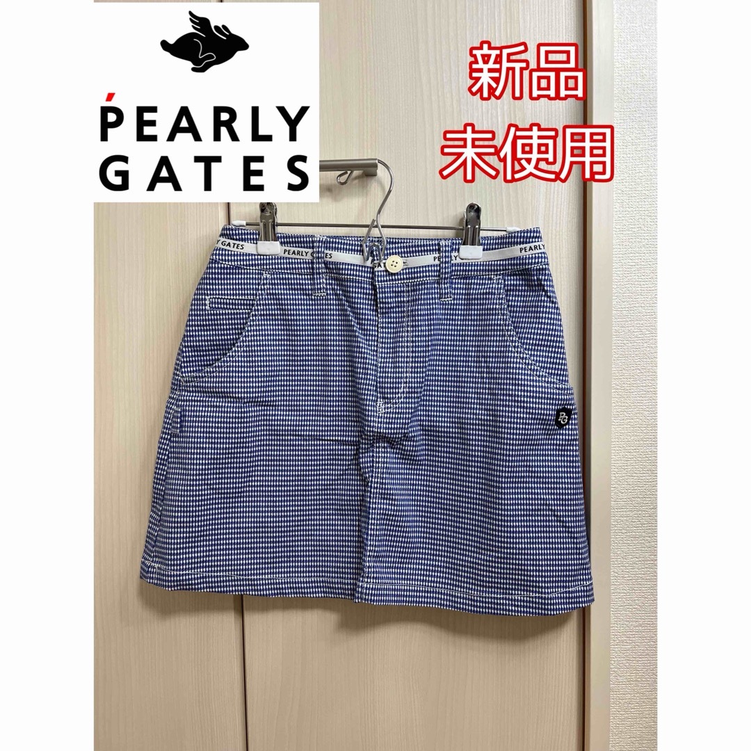 PEARLY GATES(パーリーゲイツ)の新品未使用【パーリーゲイツ】スカート スポーツ/アウトドアのゴルフ(ウエア)の商品写真