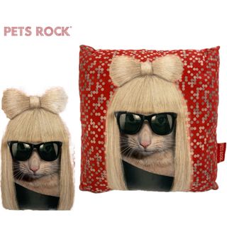 PETS ROCK ペッツロック UK製 Lady Gaga キャットクッション(クッション)