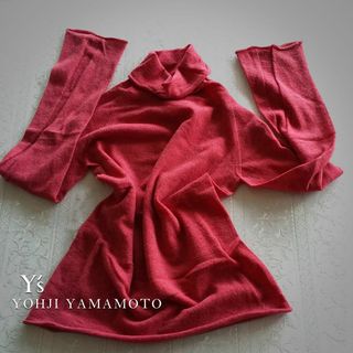 Yohji Yamamoto ヨウジヤマモト　オレンジ系！　タルンとした(カットソー(長袖/七分))