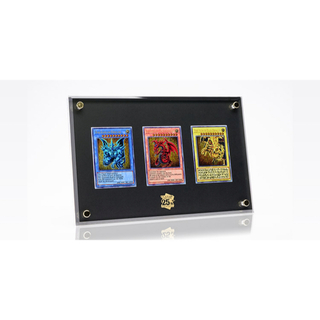 遊戯王カードゲーム25周年記念商品「三幻神」スペシャルカードセットステンレス製
