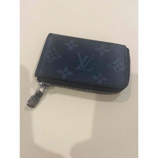 ルイヴィトン(LOUIS VUITTON)のルイヴィトン コインケース グレー ポルトモネジュール ICチップ搭載(コインケース/小銭入れ)