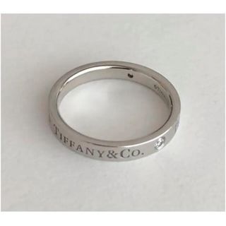 ティファニー(Tiffany & Co.)のティファニーTiffanyバンドリングプラチナ12.5号(リング(指輪))