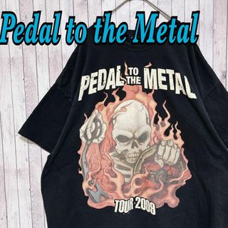 古着　Pedal To The Metal バンドTシャツ　輸入品　一点物　半袖(Tシャツ/カットソー(半袖/袖なし))