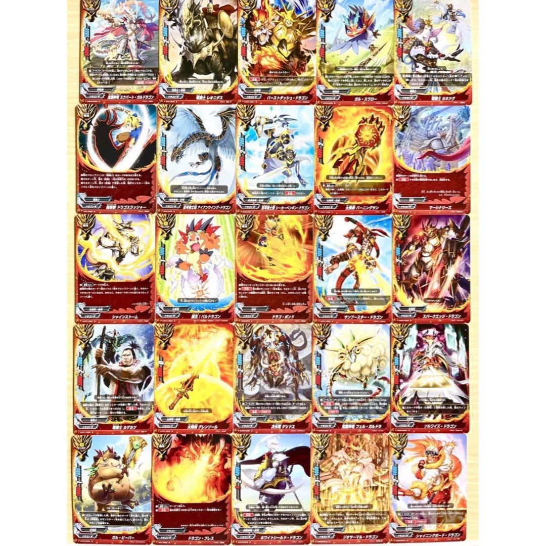 BUSHIROAD(ブシロード)のバディファイト ドラゴンワールド 並43種 まとめ売り エンタメ/ホビーのトレーディングカード(シングルカード)の商品写真