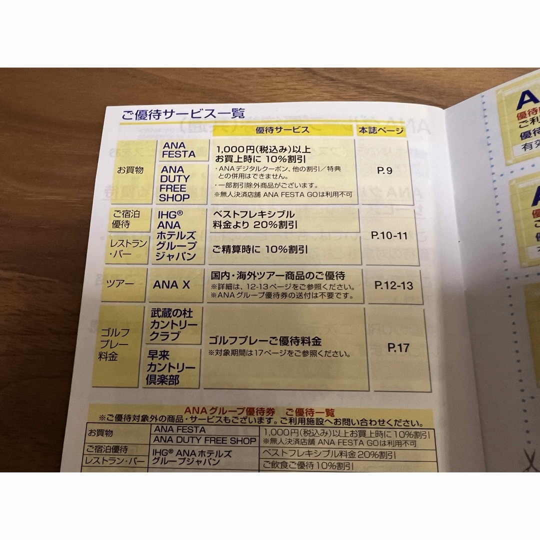 ANA(全日本空輸) - ANA 株主優待番号ご案内書2 2024年5月末までの通販 