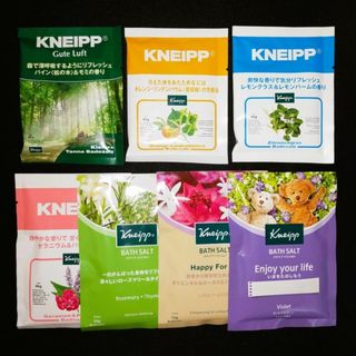 クナイプ(Kneipp)のクナイプ バスソルト 7袋 7種類 入浴剤(入浴剤/バスソルト)