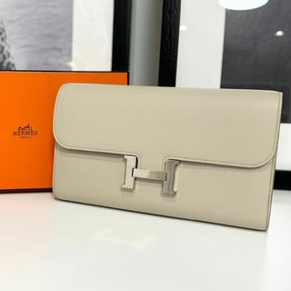 エルメス(Hermes)のエルメス コンスタンスロング エバーカラー クレ(財布)